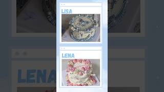 Lisa or Lena music lena lisa cute trending lisalena lisaandlena shorts aesthetic choose [upl. by Ayouqat]