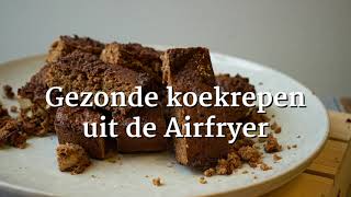 Gezonde koekrepen uit de Airfryer [upl. by Atteynad354]