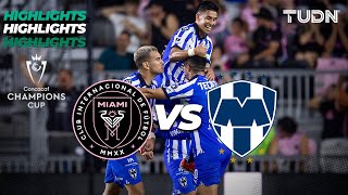 HIGHLIGHTS  Inter Miami 12 Monterrey  CONCACHAMPIONS 2024  TUDN [upl. by Ylnevaeh]