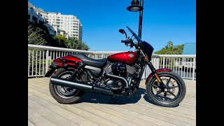 2016 Harley Davidson XG750 Street only 8k miles excellent condition [upl. by Ojela]