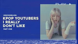 kpop youtubers I DONT like mainly white ppl 13 [upl. by Ytteb90]