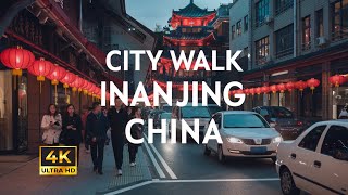 City Walk In Nanjing China 4k ASMR [upl. by Artemas]