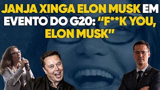 Inacreditável Janja ataca Elon Musk e abre crise diplomática com os EUA [upl. by Ellehcsar]