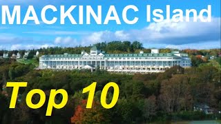 Our Top 10 things to do on Mackinac Island Michigan Best tourist attractions in 2024 [upl. by Sheline]