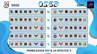 Prime League Div 6  OSGG Red Mars VS Andromeda Pegasus [upl. by Torey987]