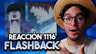 REACCIÓN CAPÍTULO 1116 ONE PIECE  Flashback de Buggy y Shanks NUEVA VOZ de SABO [upl. by Anyrb]