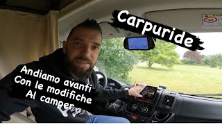 carpuride andiamo avanti con le modifiche al camper [upl. by Kered]