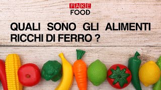 Quali sono gli alimenti ricchi di ferro [upl. by Wane457]