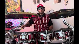 Marsha Ambrosius Wet Drum cover Alesis Strike Pro Electric Drum Set [upl. by Diena]