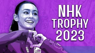 NHK TROPHY 2023 Recap amp Commentary » Scoreography Podcast [upl. by Dobb]