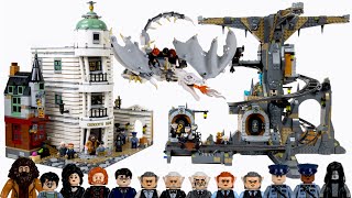 The Ultimate LEGO Harry Potter Gringotts Bank Review [upl. by Edmee425]