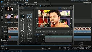 Video Editing Tutorial  Cyberlink PowerDirector on Windows 10  The Easiest and Best Software [upl. by Hilliary]