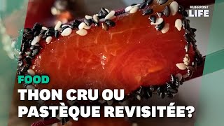 La pastèque revisitée remplace le thon dans votre assiette [upl. by Lenrad]