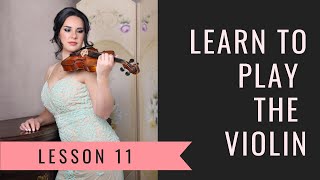 Learn the VIOLIN ONLINE  Lesson 1130  Scales [upl. by Airalav]