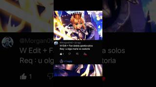 UOlga Marie vs CASTORIA  animedebates fategrandorder artoriacaster typemoon fgo [upl. by Ecitnerp]