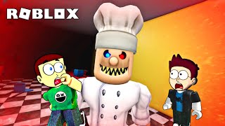 Roblox Escape Mr Scarys Diner  Scary Obby  Shiva and Kanzo Gameplay [upl. by Land237]