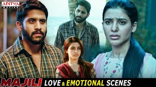 Majili Hindi Dubbed Movie Love amp Emotional Scenes  Naga Chaitanya Samantha  Aditya Movies [upl. by Pavkovic]