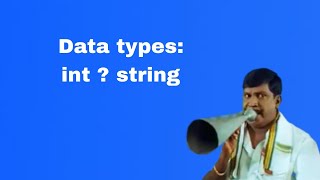 variables and datatypes in CSharp tamil dotnet tutorials csharp programming [upl. by Dragoon]