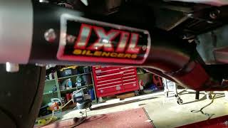 Ixil exhaust install Ninja 650 2016 [upl. by Hillyer419]