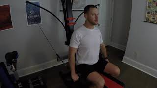 Bowflex PR1000  Shoulders amp Abs Workout [upl. by Suitangi]