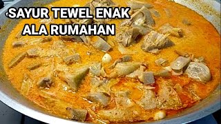 Resep dan cara masak jangan tewel enak ala rumahanCerita Tkw Taiwan [upl. by Raddatz]