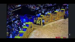 NFR 2023 Barrel Racing Round 2 [upl. by Annaillil]