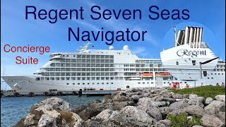 Regent Seven Seas Navigator Concierge Suite 807 Tour [upl. by Nappy]