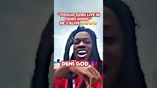 Foolio goes live after death viral noclikbait real [upl. by Evonne]