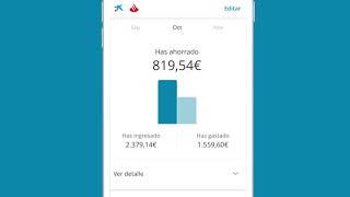 App CaixaBank Ten un control total de tus ingresos y gastos [upl. by Anelegna]