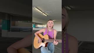 singing in the parking garage 💖 singing singer cover [upl. by Skutchan123]