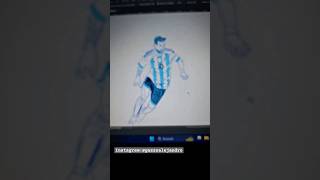 MESSI  Ilustración digital [upl. by Katonah875]