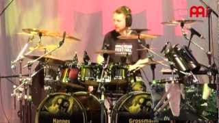 MEINL DRUM FESTIVAL 2012  Hannes Grossmann  Part 2 [upl. by Llemhar]