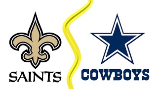 🏈 Dallas Cowboys vs New Orleans Saints NFL Live Stream 🏈 [upl. by Rebmak]