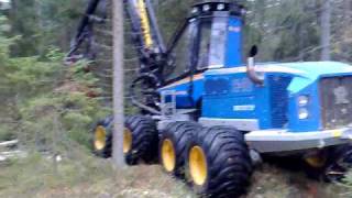 Rottne H10 harvester prototype [upl. by Dorree]