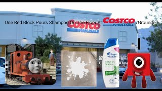 One Red Block Pours Shampoo On The Floor At Costco WholesaleGrounded [upl. by Eecak]