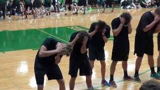 Mounds View Homecoming Pepfest GuyGirl Dance 2016 feat Class of 2019 [upl. by Josefina]