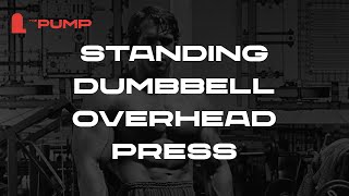 Standing Dumbbell Overhead Press [upl. by Cohbert]