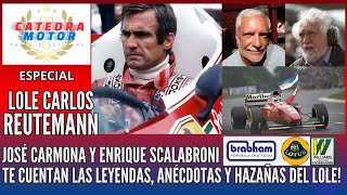 F1 Especial LOLE REUTEMANN con JOSÉ CARMONA y ENRIQUE SCALABRONI💗 [upl. by Laughry]