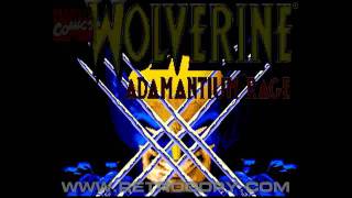 Wolverine Adamantium Rage Sega Genesis  Mega Drive Intro [upl. by Scrope]