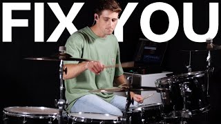 Fix You  Coldplay  Drum Cover [upl. by Opalina482]