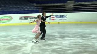 16 Chloe LEWIS  Logan BYE USA  ISU JGP Czech Skate 2013 Junior Ice Dance Short Dance [upl. by Khanna]