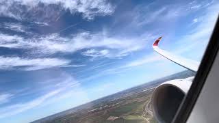 Iberia A350 takeoff from Madrid bound to Mexico [upl. by Danais]