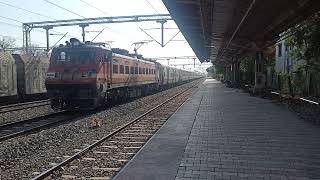 11037 Pune Gorakhpur Express skip Hadapsar station [upl. by Hertzog]