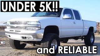 Top 7 BEST Trucks Under 5K Reliable [upl. by Akinuahs]