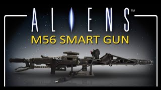 Aliens fire team elite m56 smart gun featuring pulse rifle builds remix [upl. by Idnem]