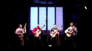 Miscelanea Guitar Quartet  1st movement of quotCinq Illusions Sonoresquot by Atanas Ourkouzounov [upl. by Berthoud]