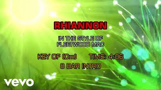 Fleetwood Mac  Rhiannon Karaoke [upl. by Bergeron544]