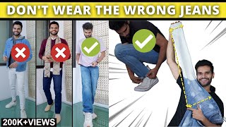 🇮🇳BEST Jeans Fitting For Men  How Jeans Should Fit  Jeans For Men  BeYourBest Fashion San Kalra [upl. by Bakki]