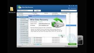 Wise Data Recovery v319371portable [upl. by Florin97]