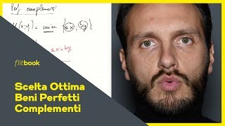 Scelta ottima  Perfetti Complementi  Flitbook  Esercizi Microeconomia  Economia Politica [upl. by Aronson]